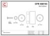 CAFFARO 500153 Deflection/Guide Pulley, v-ribbed belt